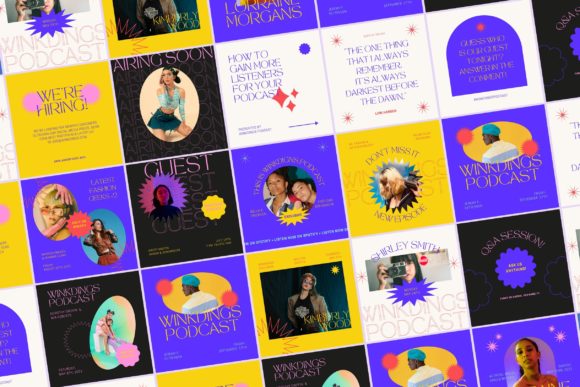 Download Contemporary Vibrant Instagram Kit - Instagram kit Collection