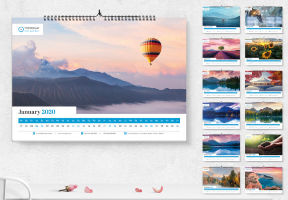 Download Landscape Calendar 2020 A3 &amp; A2 - Calendar Collection