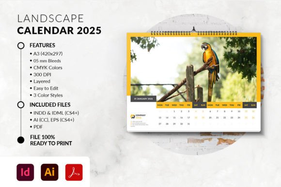 Download Landscape Calendar - Calendar Collection