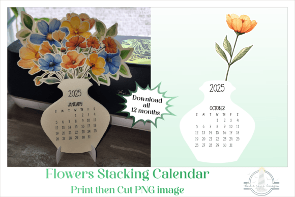 Download OCTOBER 2025 Print then Cut Calendar - Calendar Collection